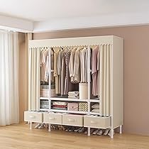 ワードローブ Amazon｜YHPBDZW ワードローブ カバー付き クローゼット